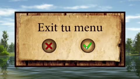 Exit tú menu