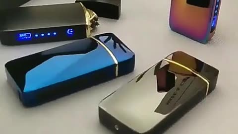 Windproof Metal Flameless Electric Lighter