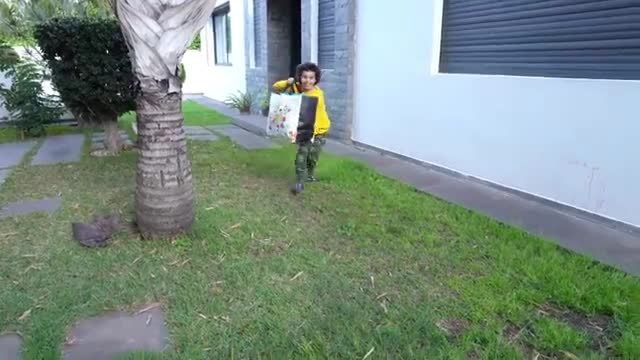 Sami and amira play Indoor Games and have fun
