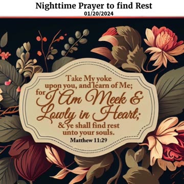 Nighttime Prayer to find Rest #youtubeshorts #grace #jesus #mercy #faith #fyp #blessed #love #joy