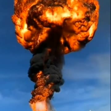 run away quickly...! Like an atomic bomb