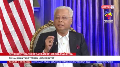 21 OGOS 2022 – BERITA TGH HARI – SETAHUN TERAJUI KERAJAAN KELUARGA MALAYSIA