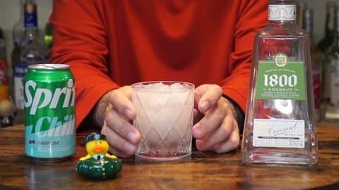 Johnny Dortch - 1800 Coconut Tequila & Sprite Chill Cherry Lime Soda