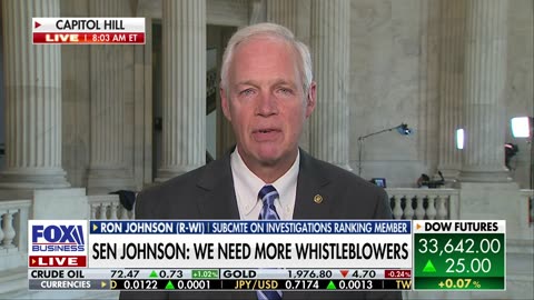 ‘WE NEED MORE WHISTLEBLOWERS’: Sen. Ron Johnson puts pressure on FBI, DOJ