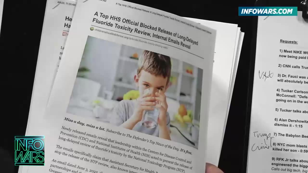 Learn Why HHS Head Hid Evidence Exposing Fluoride Poisoning The Water🚱Supply👀🤬😡🤬🙏
