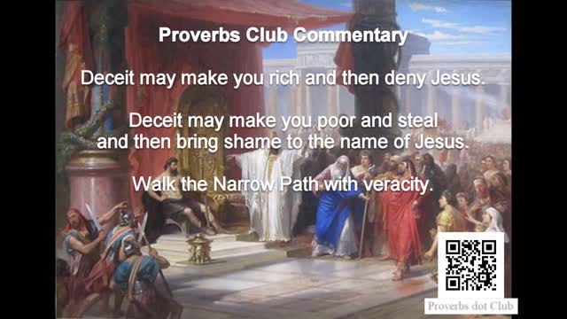 Results Of Deception - Proverbs 30:9