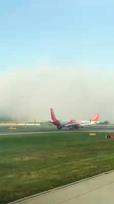 Crazy landing