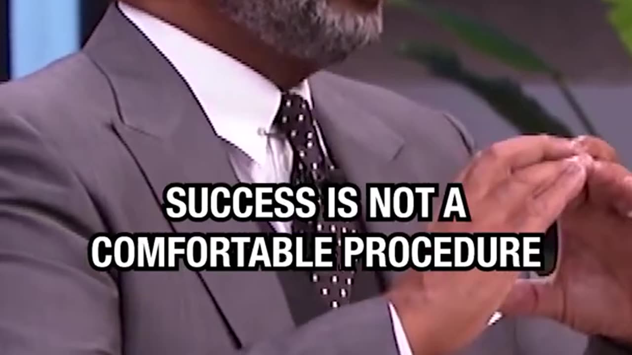 Success is not a comfortable procedure - Steve Harvey Motivational Speech