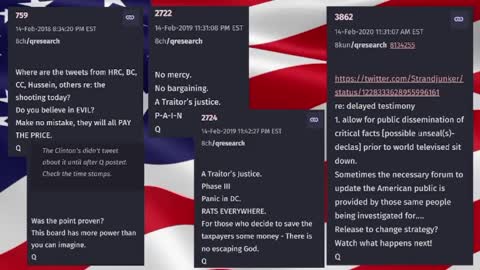 Indictments Unsealed Worldwide On National TV! A Traitor's Justice! No Mercy. No Deals!