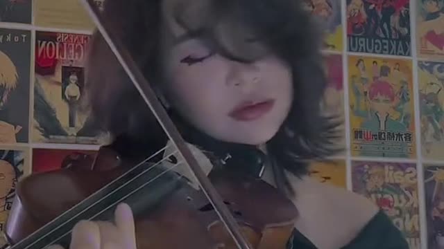 Violin playing