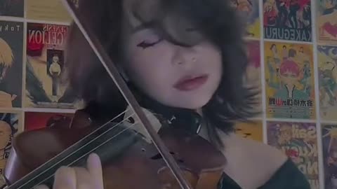 Violin playing