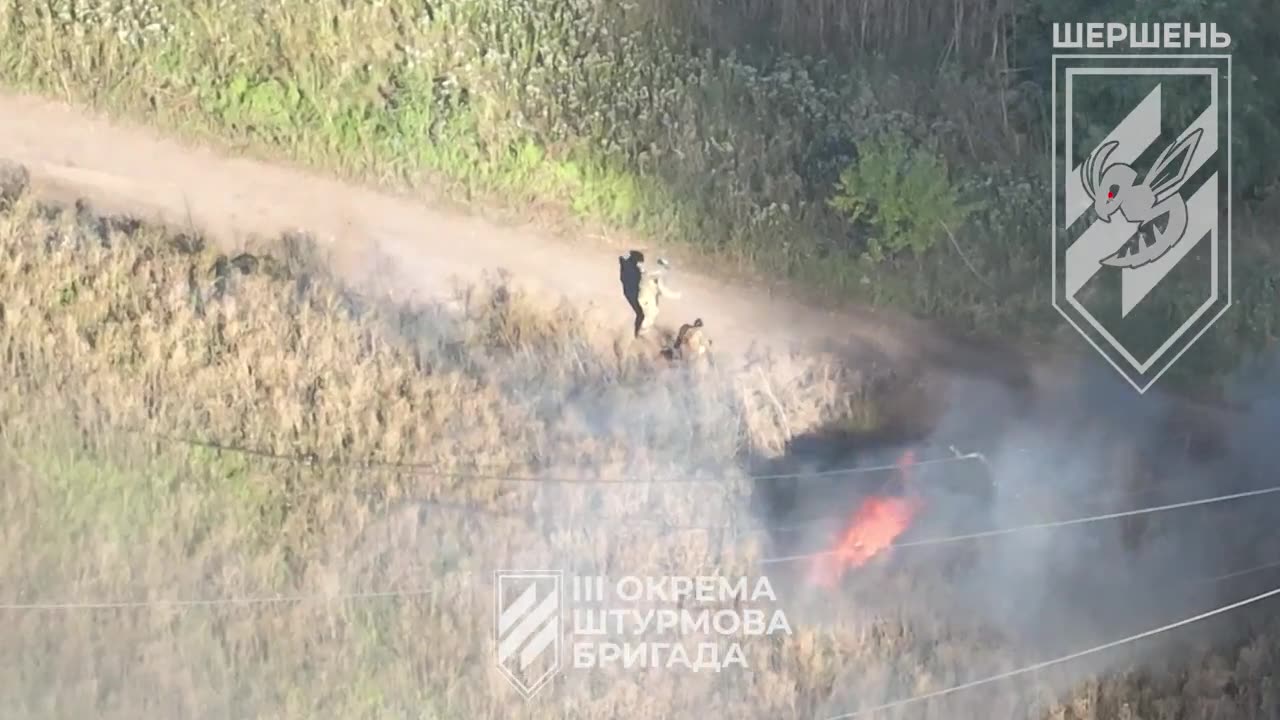 🔥 Ukraine Russia War | Daring Escape: Russian Soldiers Flee Burning Vehicle near Bakhmut | RCF