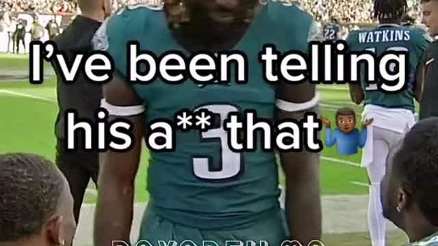 AJ Brown gets hawked and then roasted by the whole team