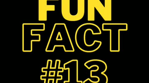 Fun Fact #13
