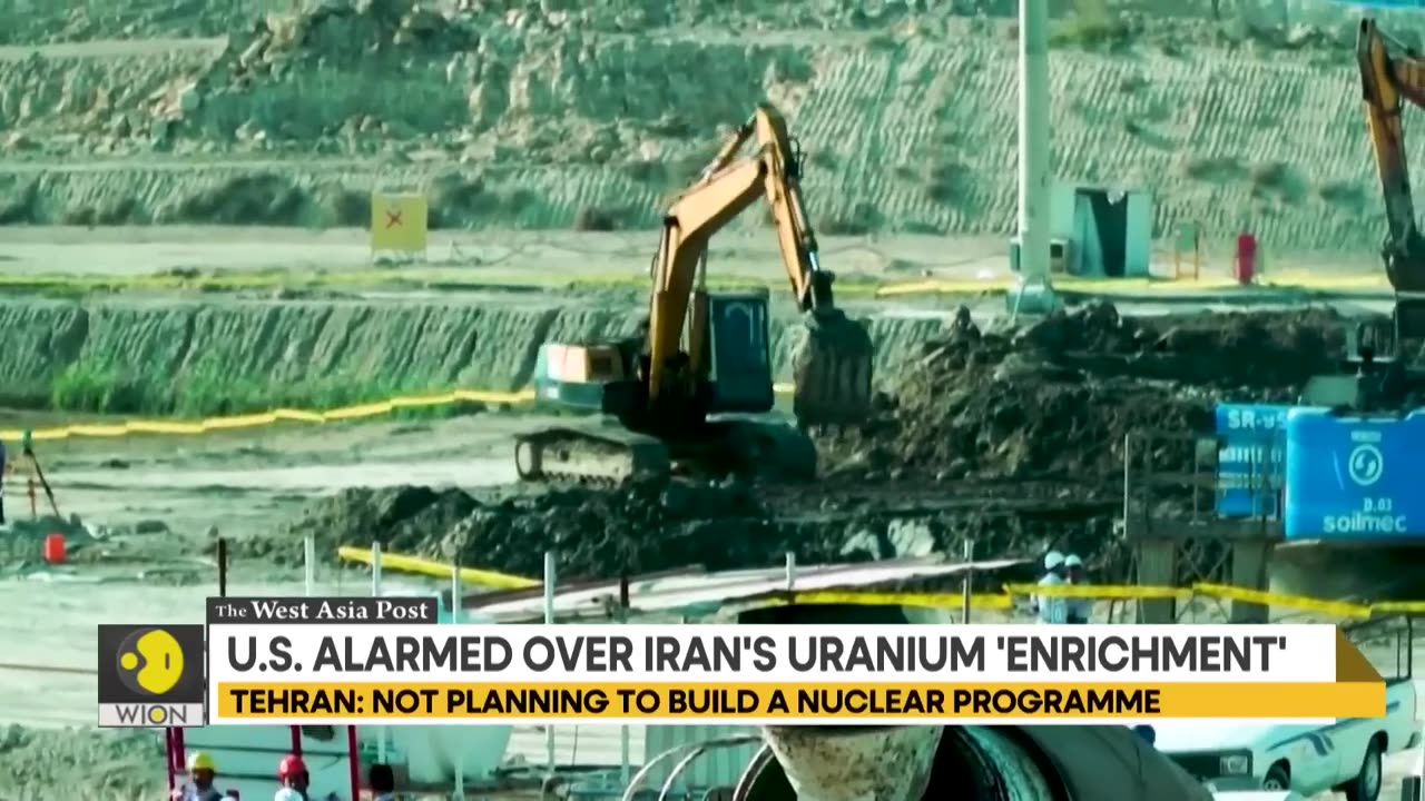 The West Asia Post- U.S. Sounds alarm over Iran's uranium enrichment