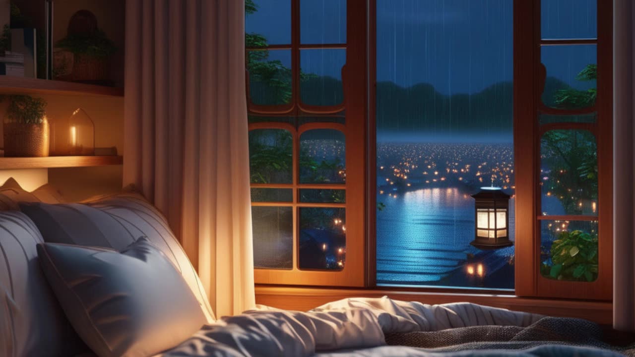 Relaxing rain sounds for deep sleep