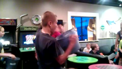 Youth group game time