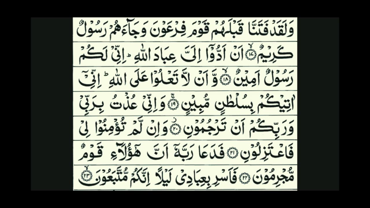 Surah Ad-Dhukan