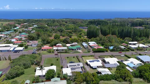 HANAULA VILLAGE LOT #22 - AERIAL VIEWS AND ELEVATION ESTIMATES