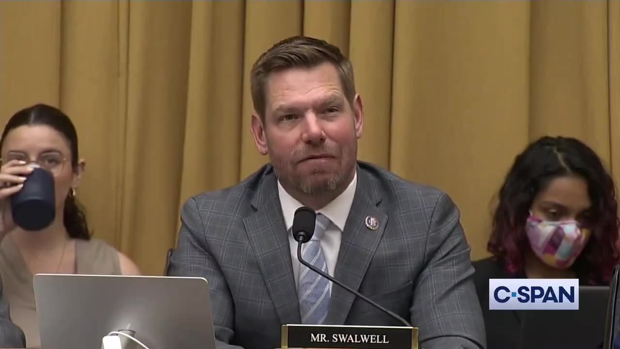 Eric Swalwell 'You Might Be In a Cult' Routine Falls Flat at House Hearing