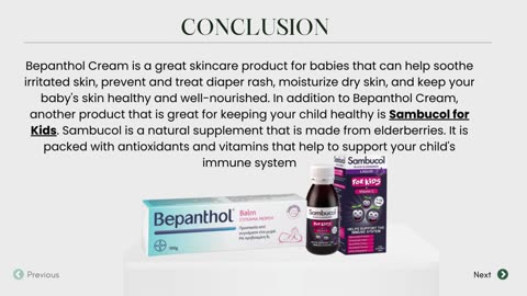 Benefits of Bepanthol Cream For Your Babies