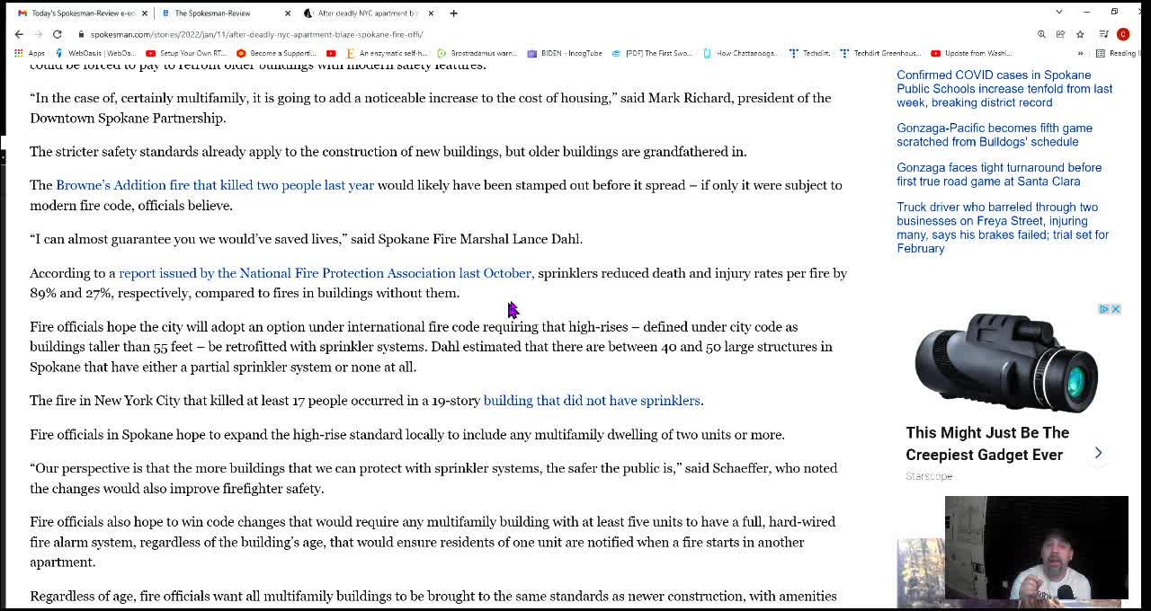 Conspiracy Theory? Na This is a Spokane conspiracy theory!