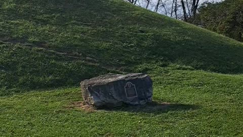 Schrum Indian Mound of the Adena Indians, 2,000 years old. Ohio