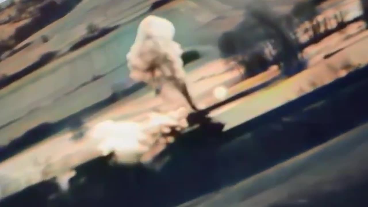 Insane Footage of an American Pilot Blowing Up a German Train in World War 2