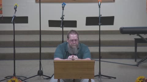 Sunday Sermon at Moose Creek Baptist Church 11-13-2022