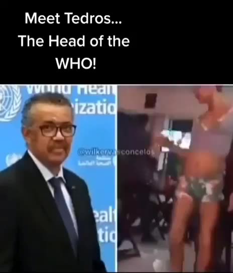 Tedros wants to be a trans.