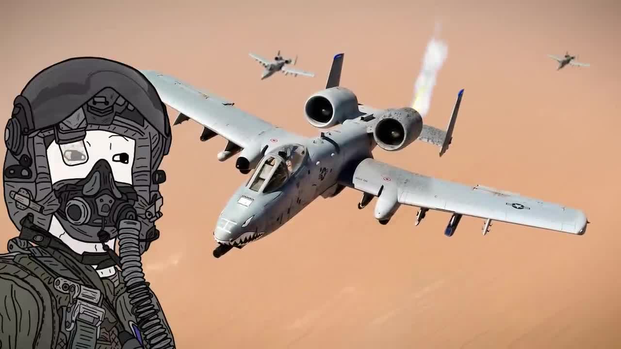 Mr Blue Sky but you're providing CAS in your A-10 Thunderbolt II [50th video spe
