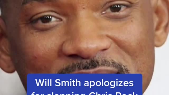 Will Smith apologizes for slapping Chris Rock