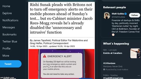 23rd April Compliance Test