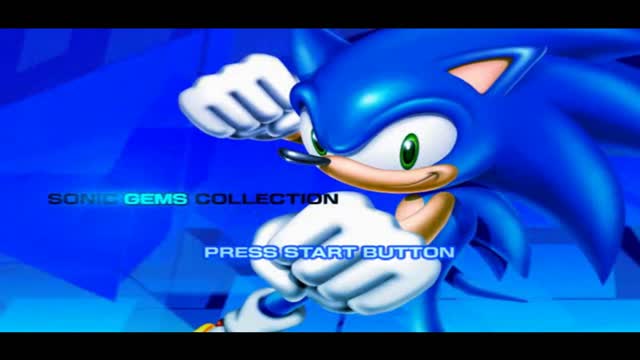 Sonic Gems Collection (PS2): Intro Presentation