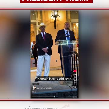 Look Who We Ran Into At MAR-A-LAGO?