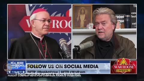 WAR ROOM Steve Bannon with Bishop Anthanasius Schneider part 3