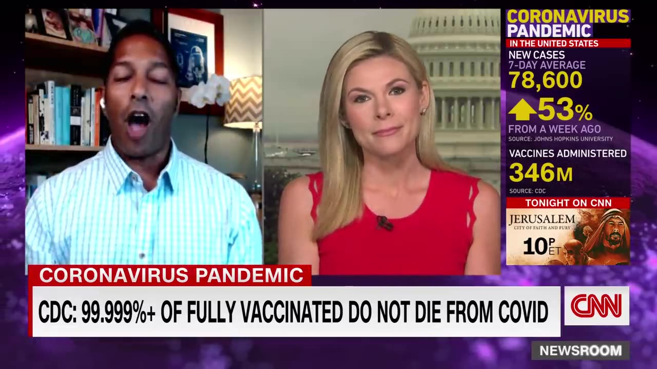 CNN lying about the Vaxed & UnVaxed