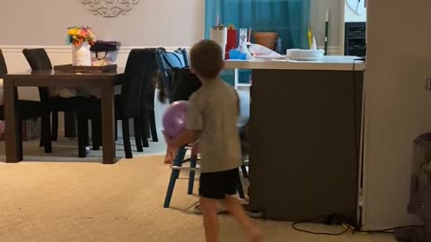 Kid Fights Back When Pranked