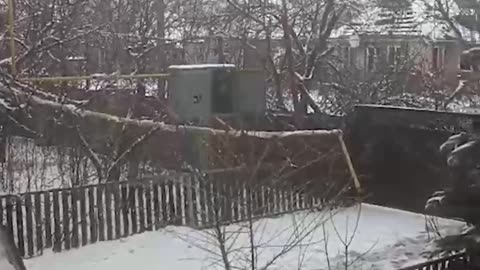 🇷🇺🇺🇦 Street fighting in Avdeevka. Video from the enemy side.