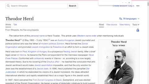 The Founder of Zionism was an Atheist