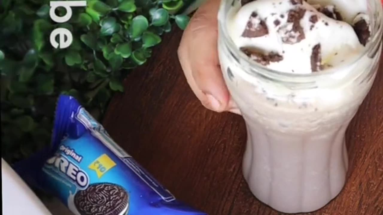 Oreo milkshake