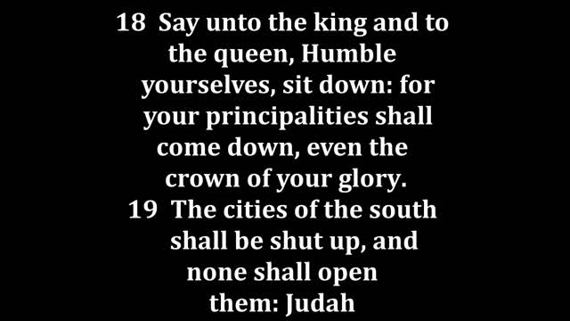 Jeremiah 13 King James version
