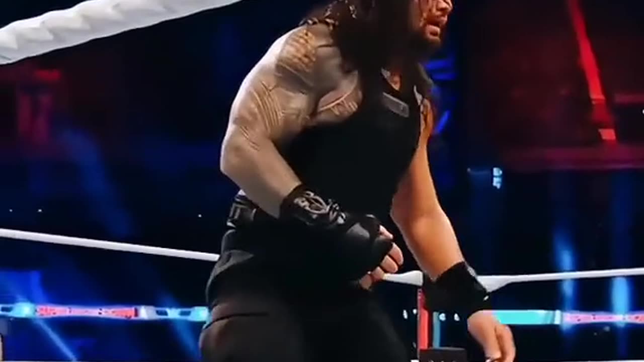 Wwe roman winning moment