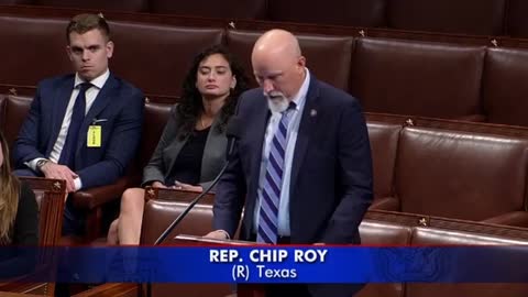 Rep Chip Roy's remarks prior to the House passing the Families of the Fallen Act (S. 2794