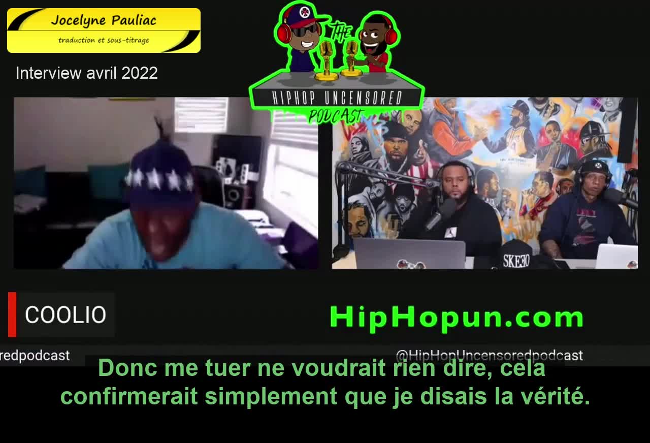 vidéo sous-titrée en français - Coolio voulait révéler la vérité sur l'industrie musicale