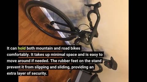 Skim Ratings: BIKEHAND Bike Floor Type Parking Rack Stand - for Mountain MTB & Road Bicycles In...