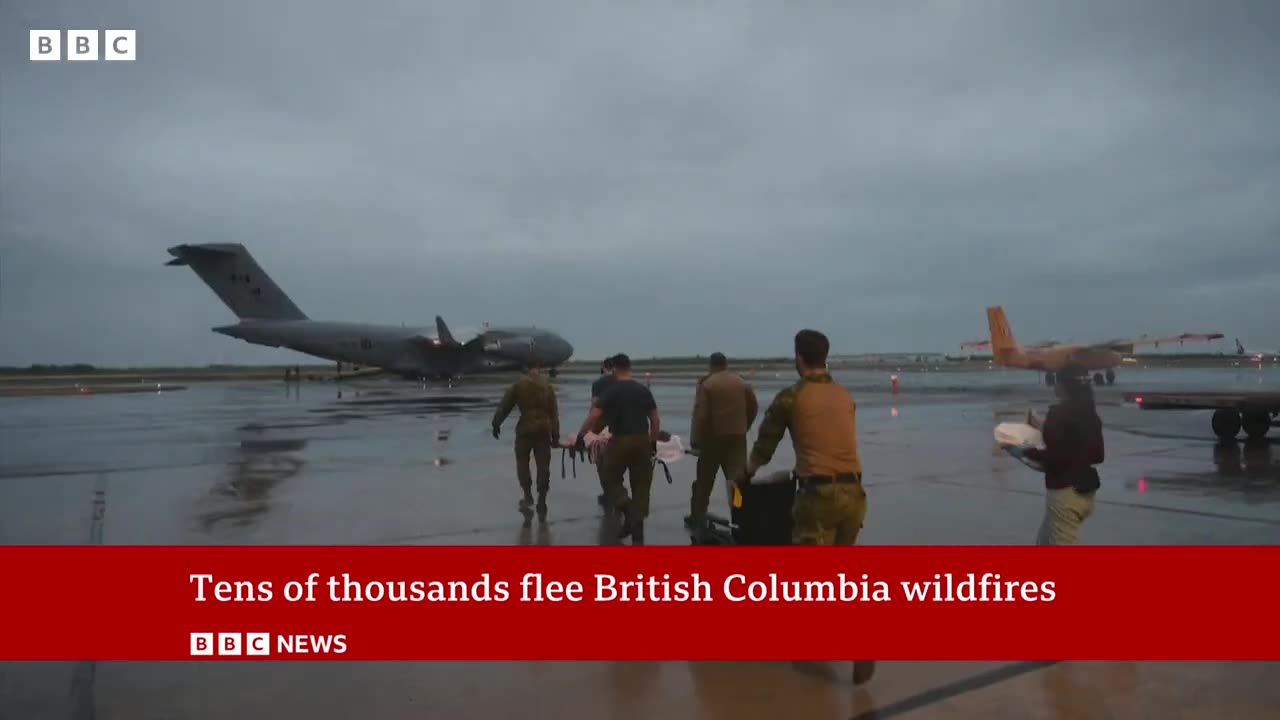 Canada wildfires_ British Columbia in state of emergency as 15,000 homes evacuate