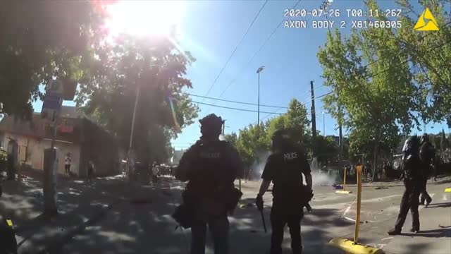 BODYCAM: Seattle Police Take On Leftist Rioters