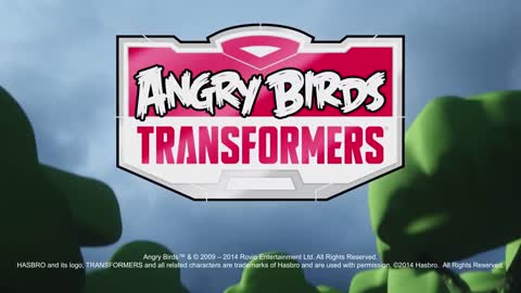Angry Birds Transformers Comic-Con trailer