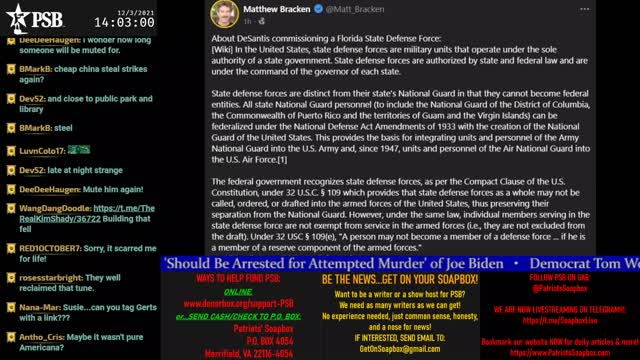 2021-12-03 13:00 EST - You Don't Say: with Nurse Nett, No Regerts, Maj WTF & more